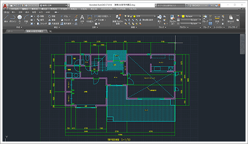 Autocad オートキャド 製造 建築分野 大阪市北区のパソコン教室