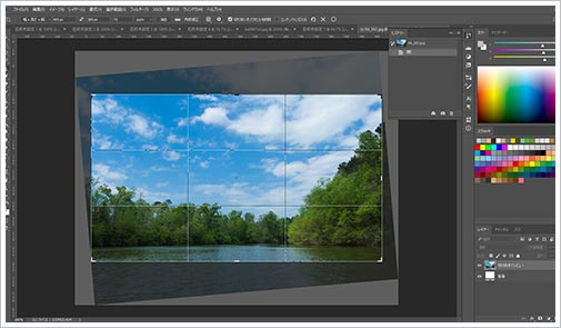 Photoshop（フォトショップ）基礎講座の学習風景